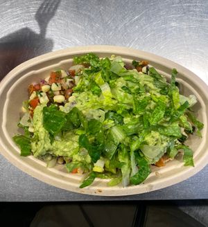 Sofritas + guacamole 😋 #Veganuary at Chipotle - 55th and 3rd in New York City