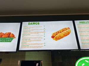 Dawgs  at Mr. Veg'n in Atlanta