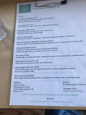   at Birch in Newcastle