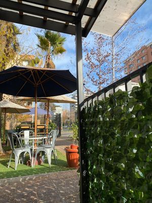  at Morya Café in Santiago