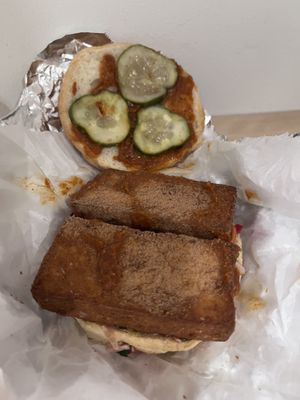 BBQ tofu sandwich (3 ⭐️ )  at The Crypt in Denver