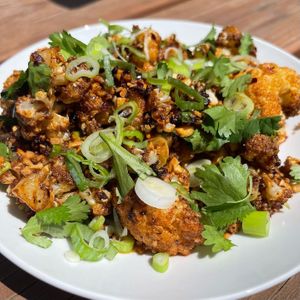 Special - Harissa Cauliflower (vegan!) at Meze Morada in Islamorada