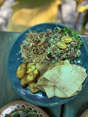 Plato habibi  at La Chicha in Mexico City