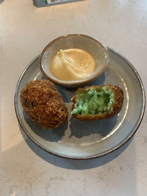 Zeewierbitterballen  at Rozey in Amersfoort