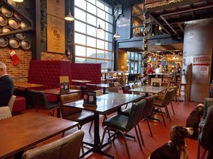 Inside at Westerham Brewery Tap Room & Shop in Westerham