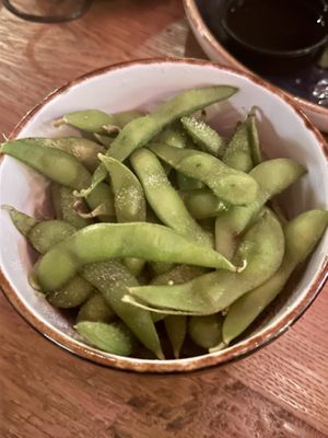 Edamame from Miss Tamaki  at Gourmet Market in Tilburg
