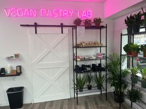 Interior at Vegan Pastry Lab in Englewood