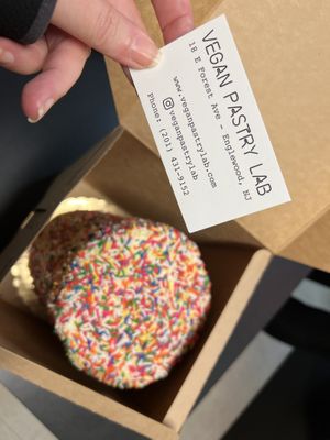   at Vegan Pastry Lab in Englewood