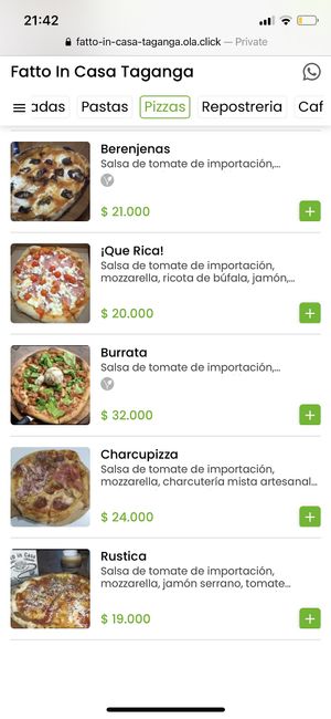 16  at Fatto in Casa  in Taganga