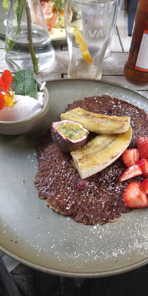 Pancakes at NOMAD in Bruges