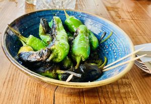 Padrón Peppers 🌟🌟🌟🌟🌟  at Rock Point Inn in Lyme Regis