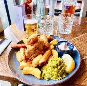 Never fails…😋  at Rock Point Inn in Lyme Regis