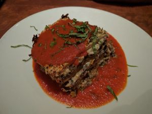lasagna at Sublime Restaurant and Bar in Fort Lauderdale