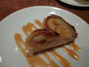 apple tart at Sublime Restaurant and Bar in Fort Lauderdale