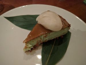 key lime cheesecake  at Sublime Restaurant and Bar in Fort Lauderdale
