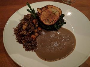 Portobello stack at Sublime Restaurant and Bar in Fort Lauderdale