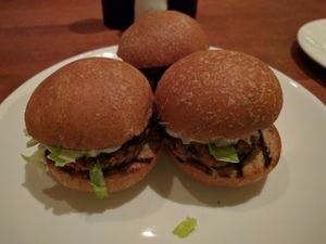 black bean sliders at Sublime Restaurant and Bar in Fort Lauderdale