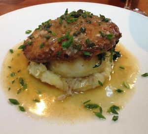 Sublime PIcatta. Amazing! at Sublime Restaurant and Bar in Fort Lauderdale