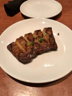 organic tofu at Sublime Restaurant and Bar in Fort Lauderdale