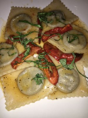 Mushroom Ravioli  at Sublime Restaurant and Bar in Fort Lauderdale