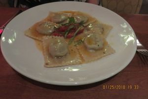 ravioli at Sublime Restaurant and Bar in Fort Lauderdale