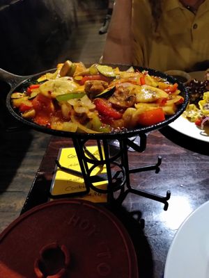 Fajito vegano at Fischers in Hannover