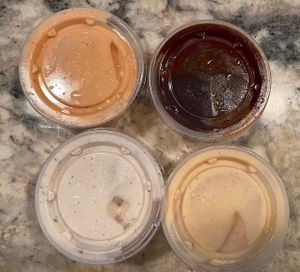 sauces  #Veganuary at Atlas Monroe in San Diego