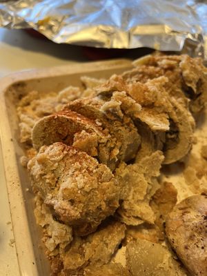 DEEP-FRIED STUFFED TURKEY DELIVERY  at Atlas Monroe in San Diego