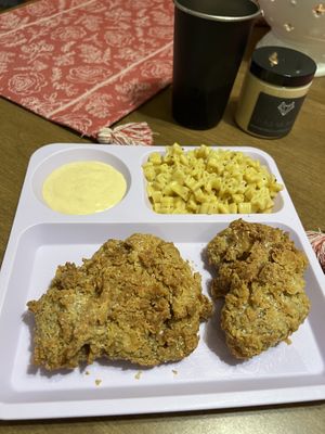 Air-Fried their FAMOUS VEGAN FRIED CHICK’N  at Atlas Monroe in San Diego