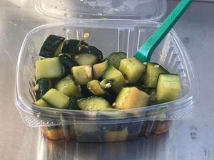 Marinated Cucumbers at Chinese Xiang Cuisine in Roseburg
