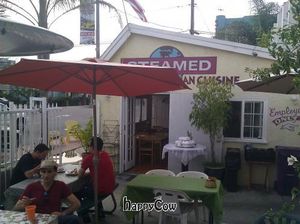 Patio at Steamed - Organic Vegetarian Cuisine in Long Beach