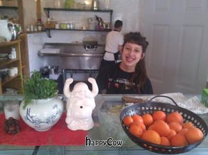 Ariel at Steamed - Organic Vegetarian Cuisine in Long Beach