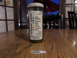 Fresh organic local juices! at Steamed - Organic Vegetarian Cuisine in Long Beach