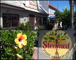 cute little place at Steamed - Organic Vegetarian Cuisine in Long Beach