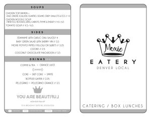 Menu 05-2022
We also always have daily specials! at Moxie Eatery in Denver