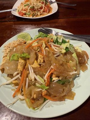 Pad see ew (bland — get something else)  at Legacy in Ao Nang