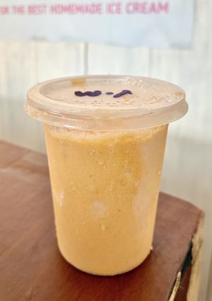 Mango sorbett  at Dairy King in Galle