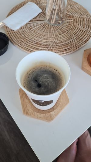 Americano. at D-Day Smoothie Bar in Hua Hin