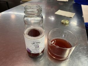 Grape juicee  at Plantamientos in Madrid