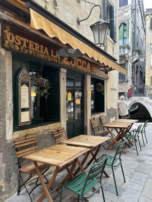   at La Zucca in Venice