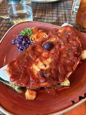 Vegan quesadilla  at Tortilla Flats in Vejle