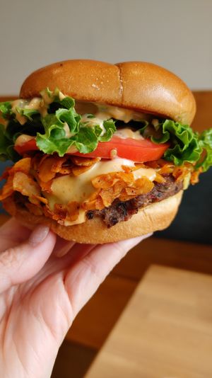 Bacon burger   at Kind Food in Kansas City