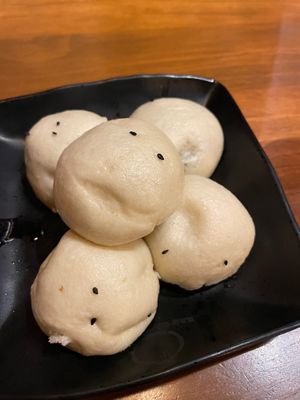 Vegan bao  at Bao Bao House in Eugene