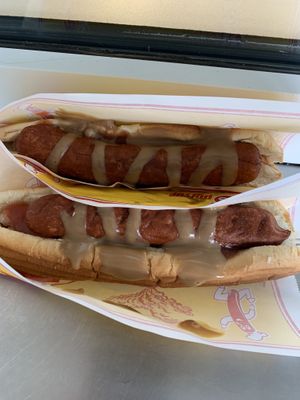 Hotdog vegan   at Pylsuvagninn in Selfoss