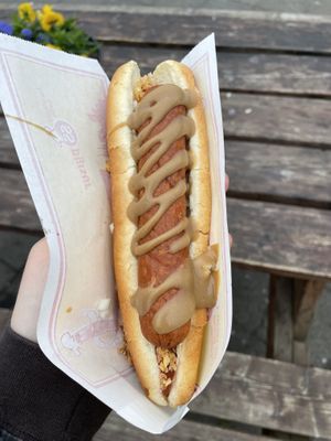   at Pylsuvagninn in Selfoss