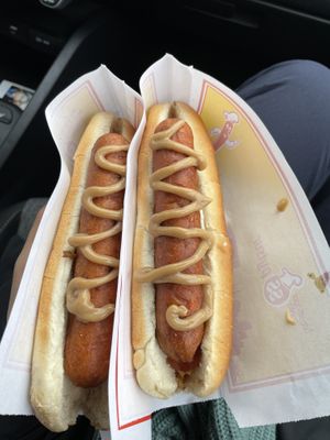 Hot dog  at Pylsuvagninn in Selfoss