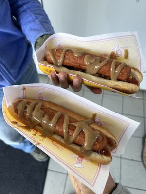 Vegan Pylsa  at Pylsuvagninn in Selfoss