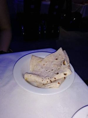 Chapati at Addu's Indian Restaurant in Doncaster