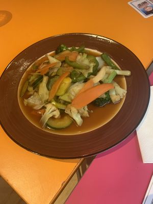 Roasted veg  at KINDII Baan Thai in Milan