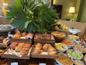 vegan buffet!  at Gioia Cocina Botánica in Buenos Aires